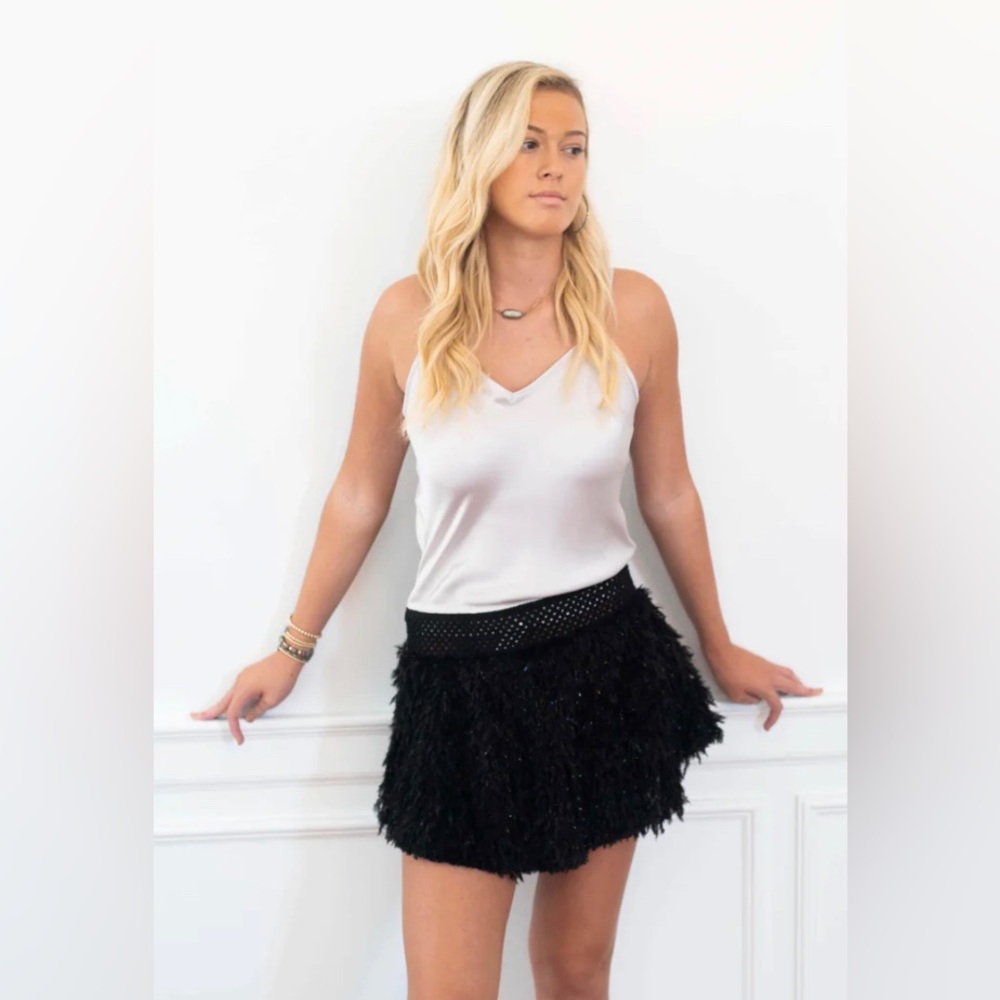 SHUG! Fancy Shimmer skirt in Black!